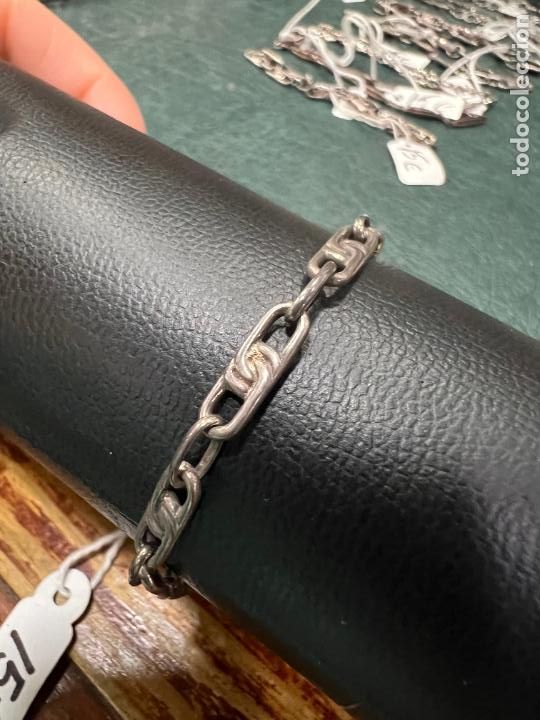 Joyeria: PULSERA DE PLATA CONTRASTADA - MEDIDA ABIERTA 18 CM - Foto 1