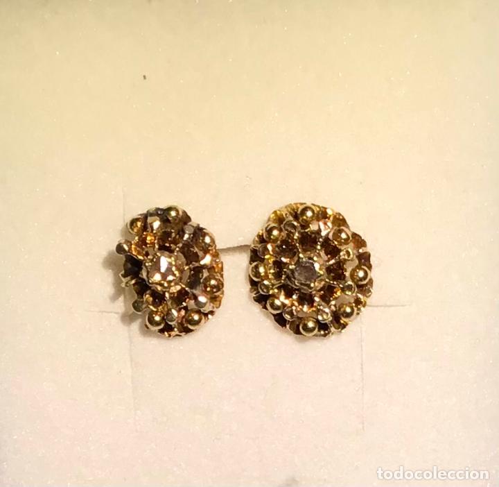 Joyeria: PENDIENTES S. XIX - Foto 2
