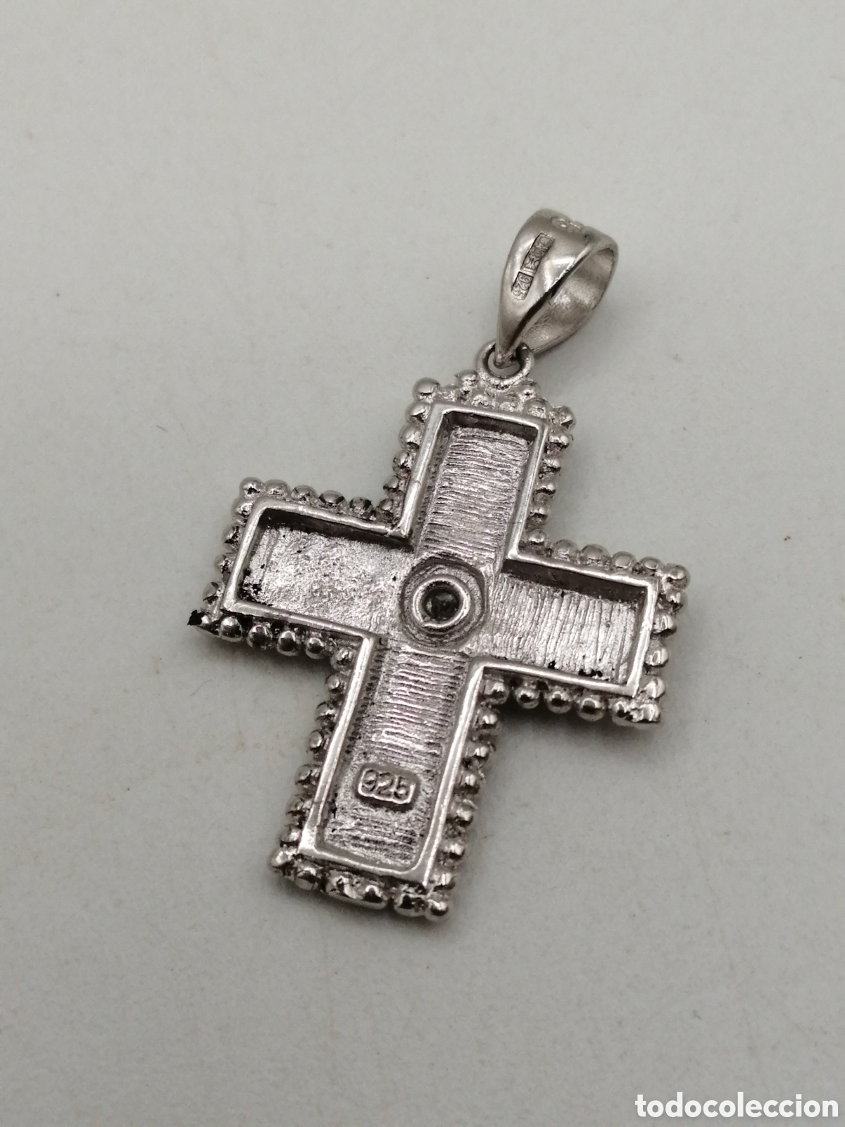 Joyeria: Cruz colgante plata 925mls - Foto 3