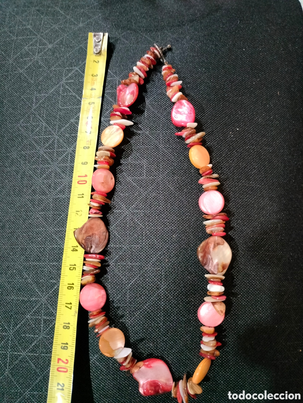 Joyeria: Collar cuentas piedras y nacar - Foto 5