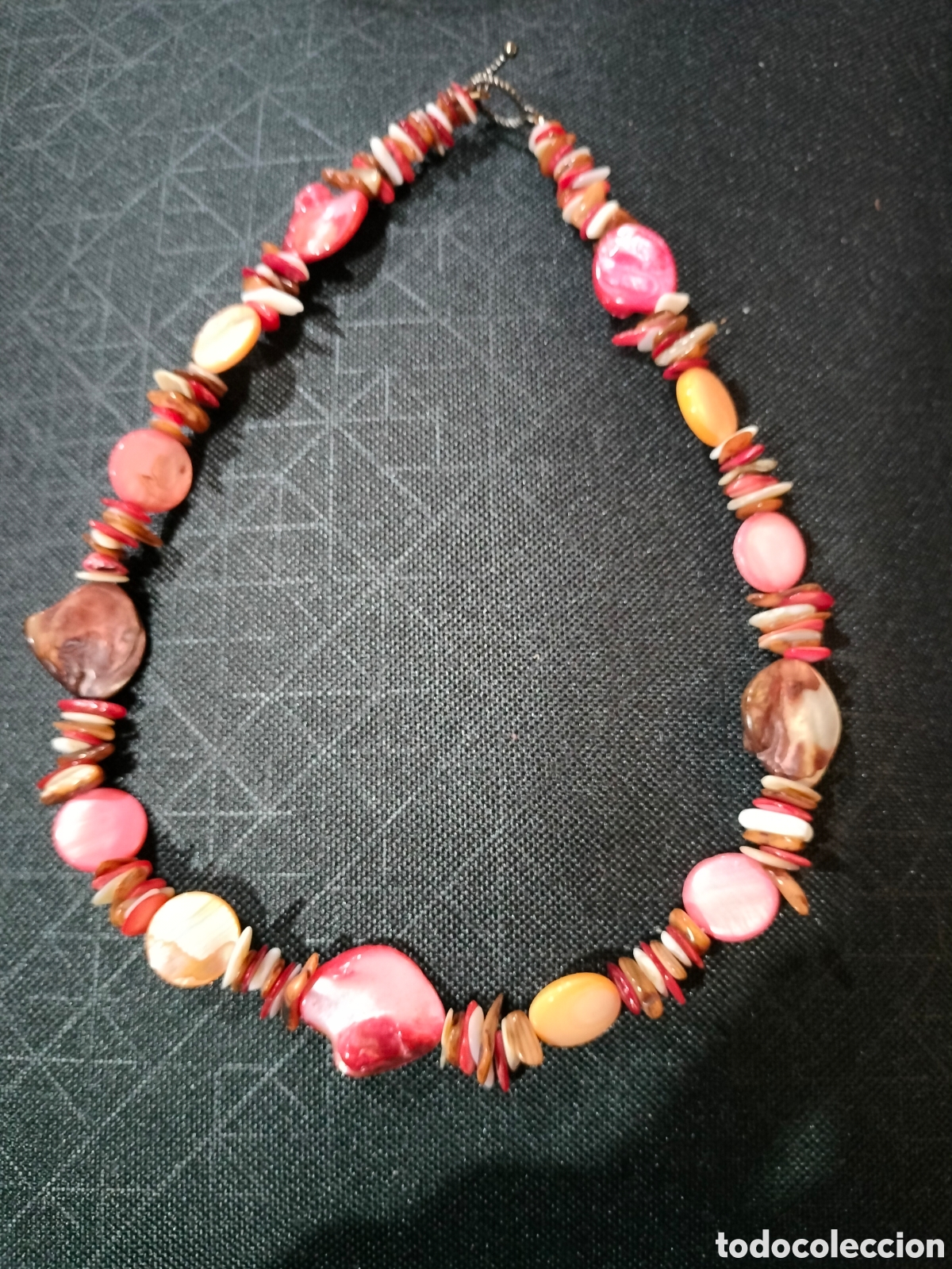 Joyeria: Collar cuentas piedras y nacar - Foto 1