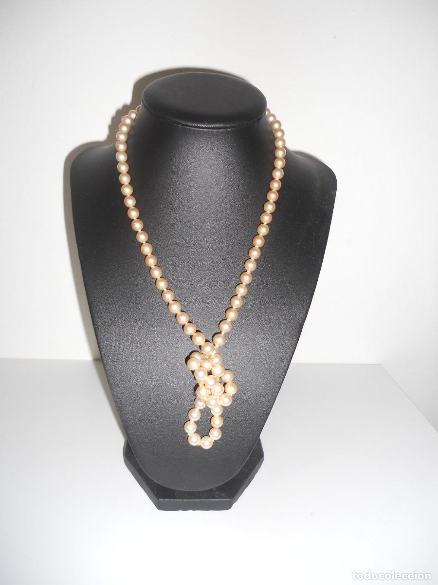 Joyeria: ANTIGUO COLLAR DE PERLAS CULTIVADAS - Foto 1
