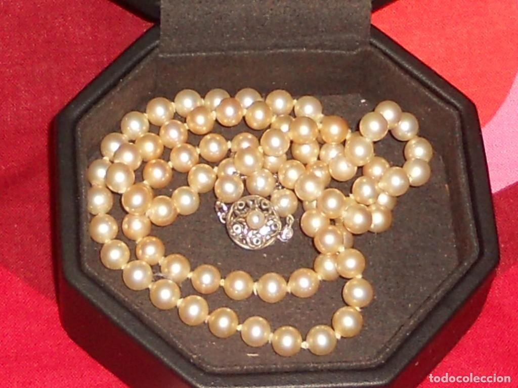 Joyeria: ANTIGUO COLLAR DE PERLAS CULTIVADAS - Foto 11