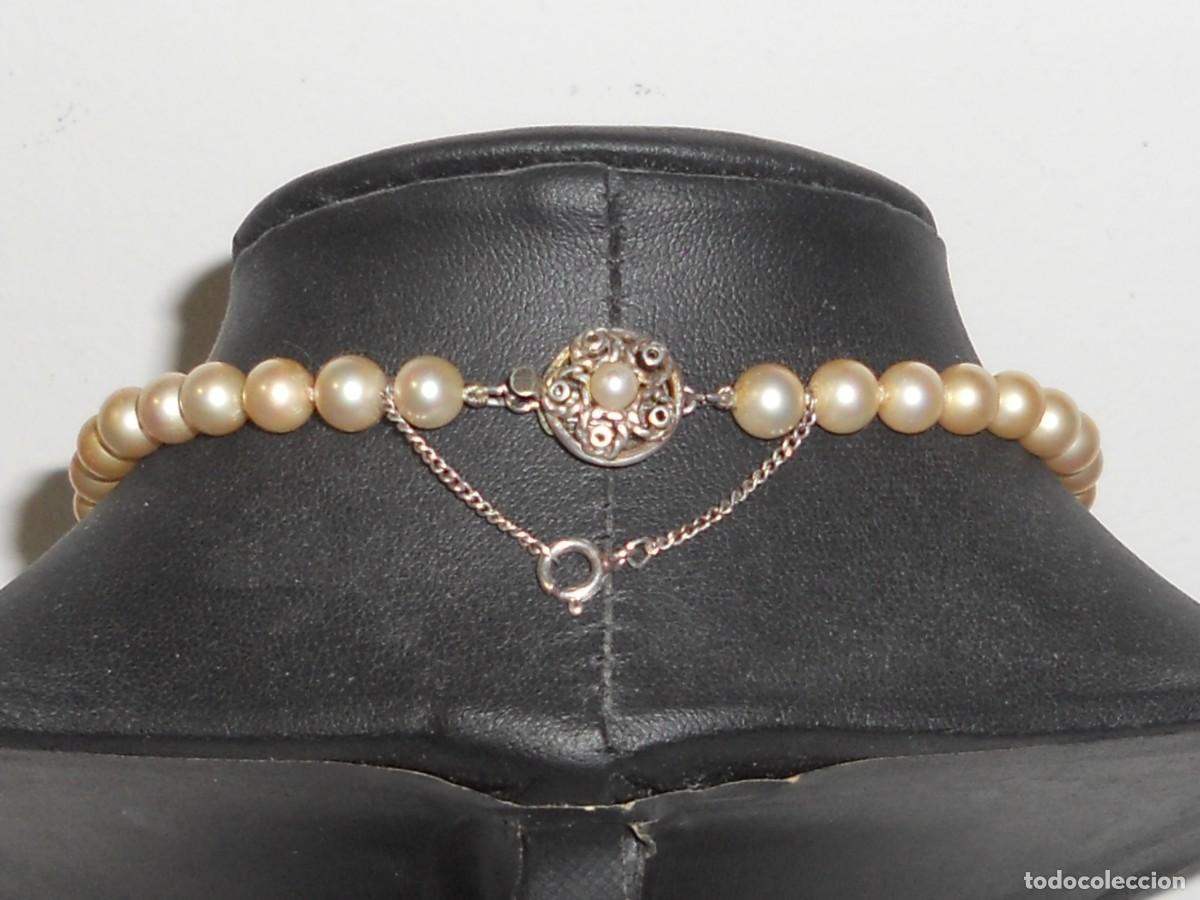 Joyeria: ANTIGUO COLLAR DE PERLAS CULTIVADAS - Foto 12