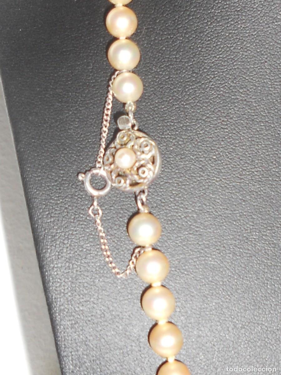 Joyeria: ANTIGUO COLLAR DE PERLAS CULTIVADAS - Foto 13