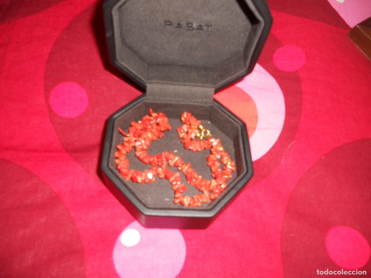 Joyeria: ANTIGUO COLLAR DE CORAL ROJO - Foto 7