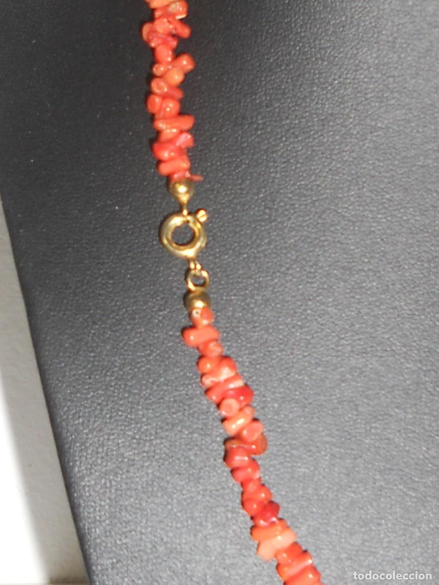 Joyeria: ANTIGUO COLLAR DE CORAL ROJO - Foto 10