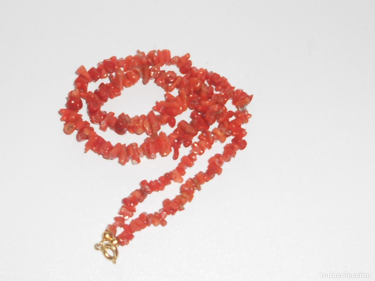 Joyeria: ANTIGUO COLLAR DE CORAL ROJO - Foto 11