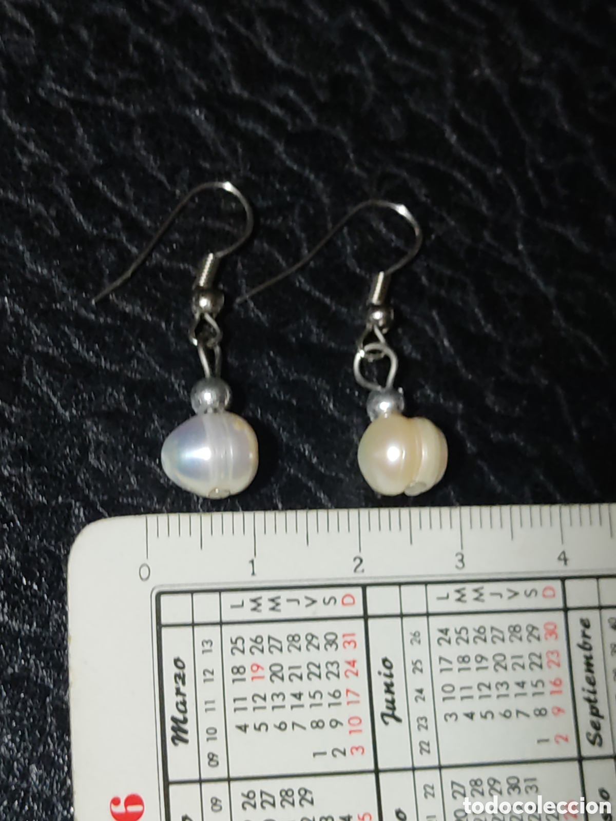 Joyeria: Pendientes de perlas,a&ntilde;os 70. - Foto 2