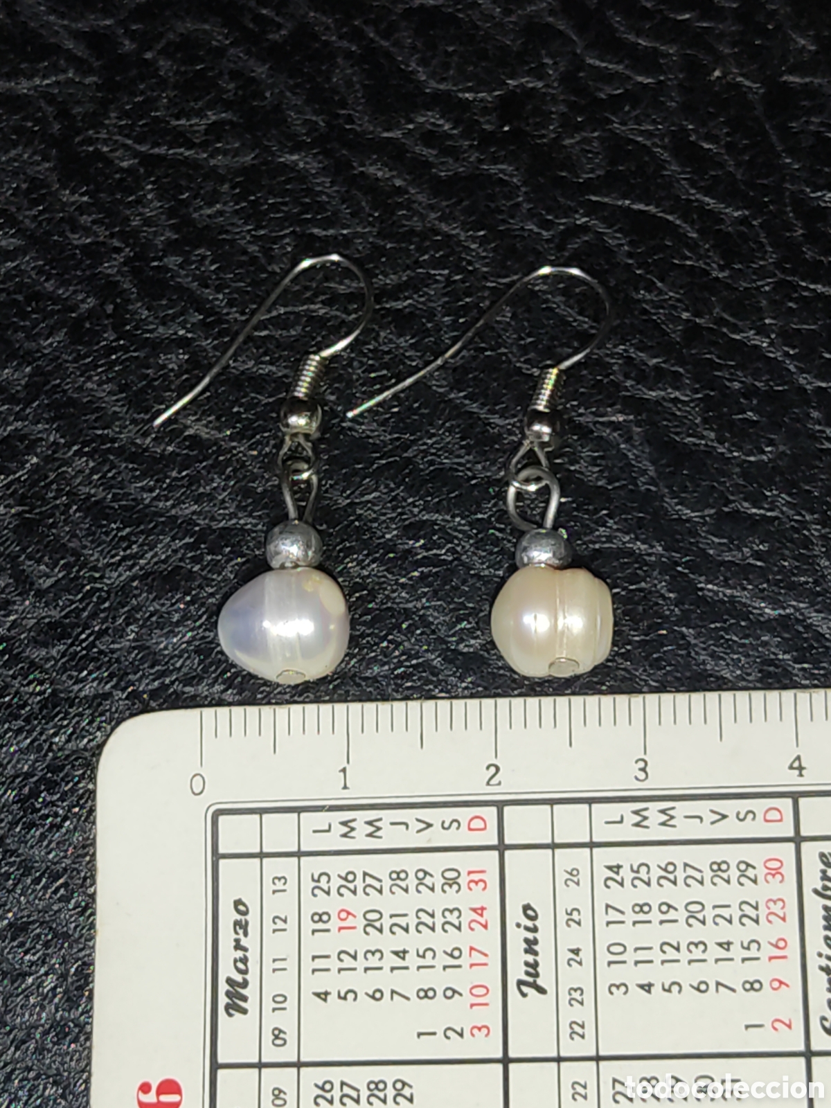 Joyeria: Pendientes de perlas,a&ntilde;os 70. - Foto 3