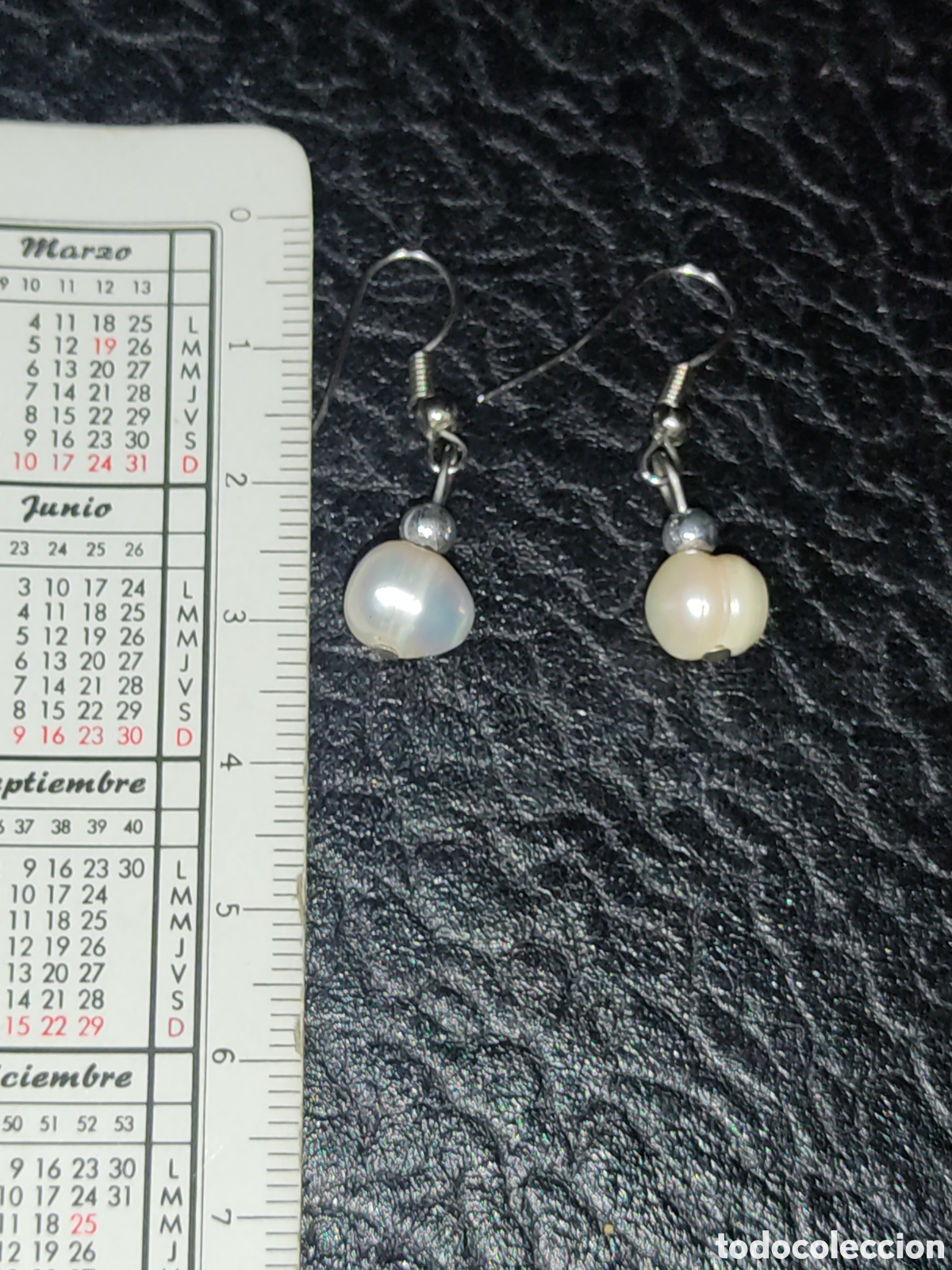 Joyeria: Pendientes de perlas,a&ntilde;os 70. - Foto 4
