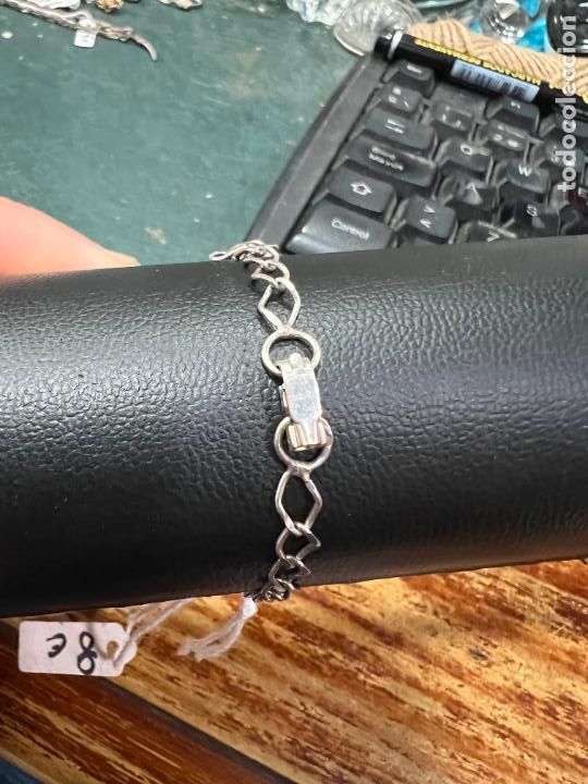Joyeria: PULSERA DE PLATA CONTRASTADA - MEDIDA ABIERTA 15 CM - Foto 2