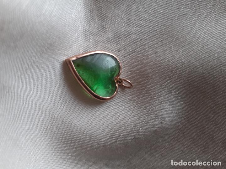 Joyeria: Colgante Corazon ambar - Foto 2
