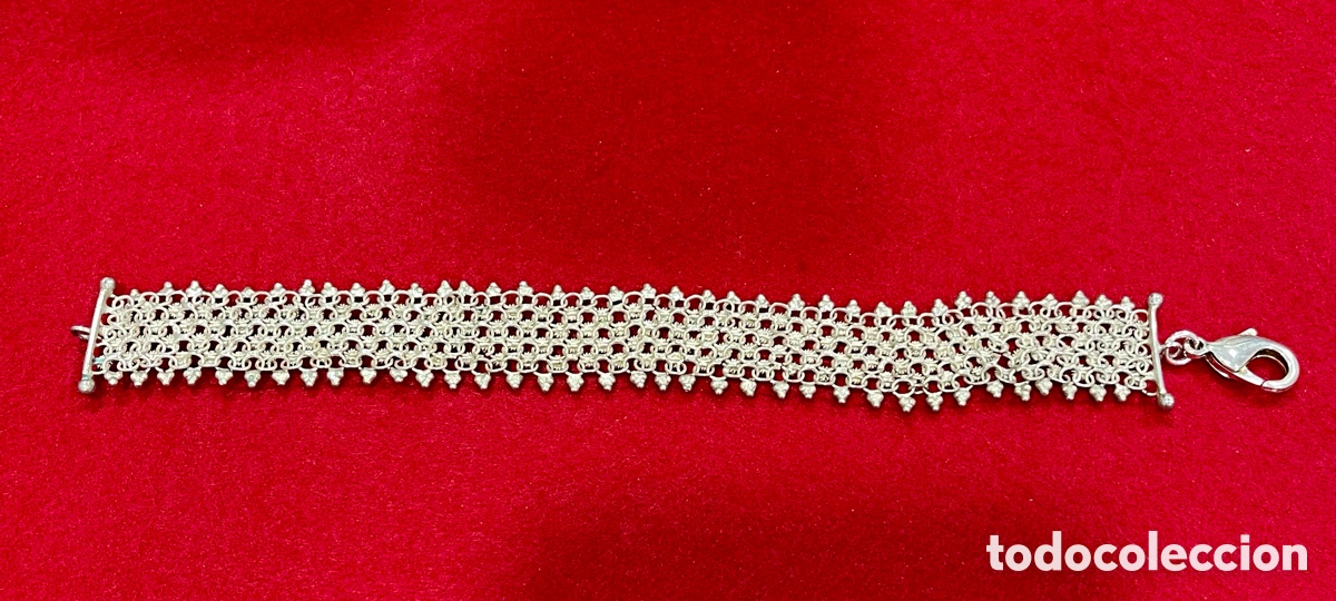 Joyeria: Pulsera de malla en plata de ley. - Foto 3