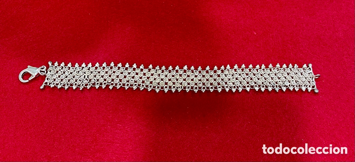 Joyeria: Pulsera de malla en plata de ley. - Foto 1