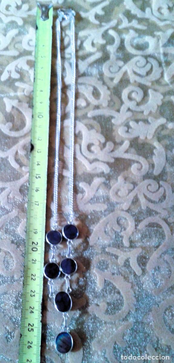Joyeria: COLLAR GARGANTILLA LABRADORITA AZUL - Foto 3