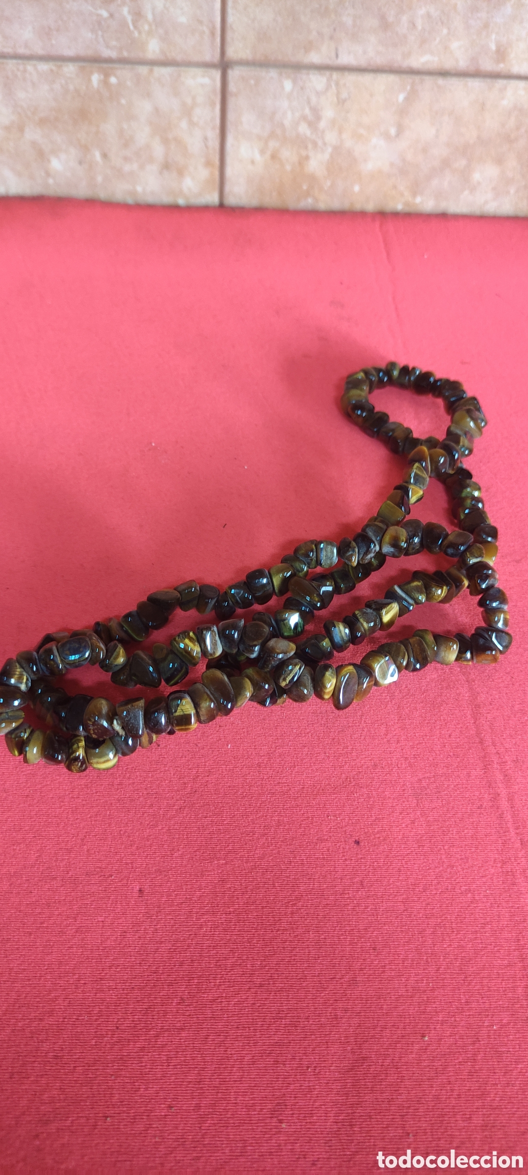 Joyeria: COLLAR OJO DE TIGRE 90 cm - Foto 3