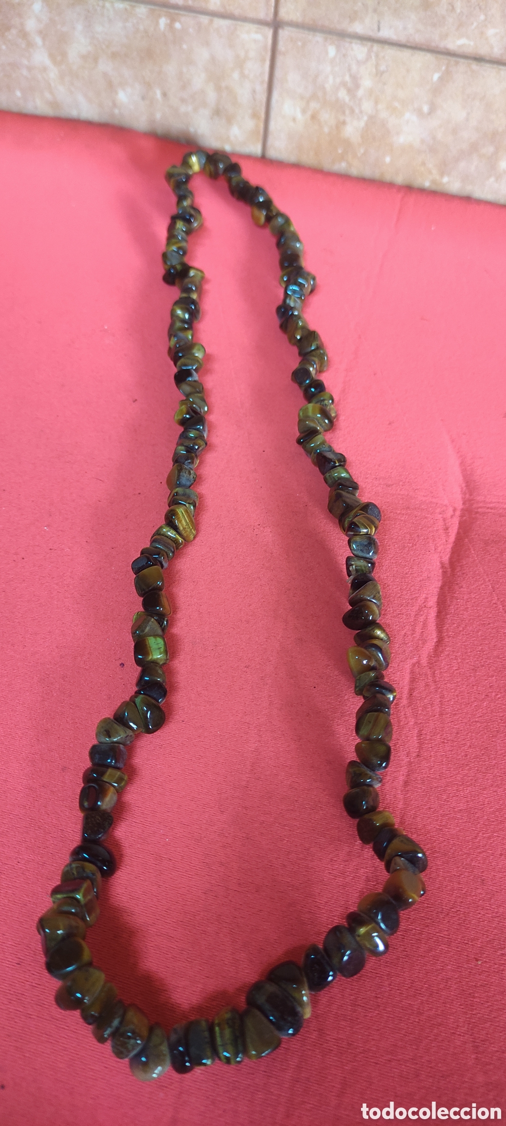 Joyeria: COLLAR OJO DE TIGRE 90 cm - Foto 4