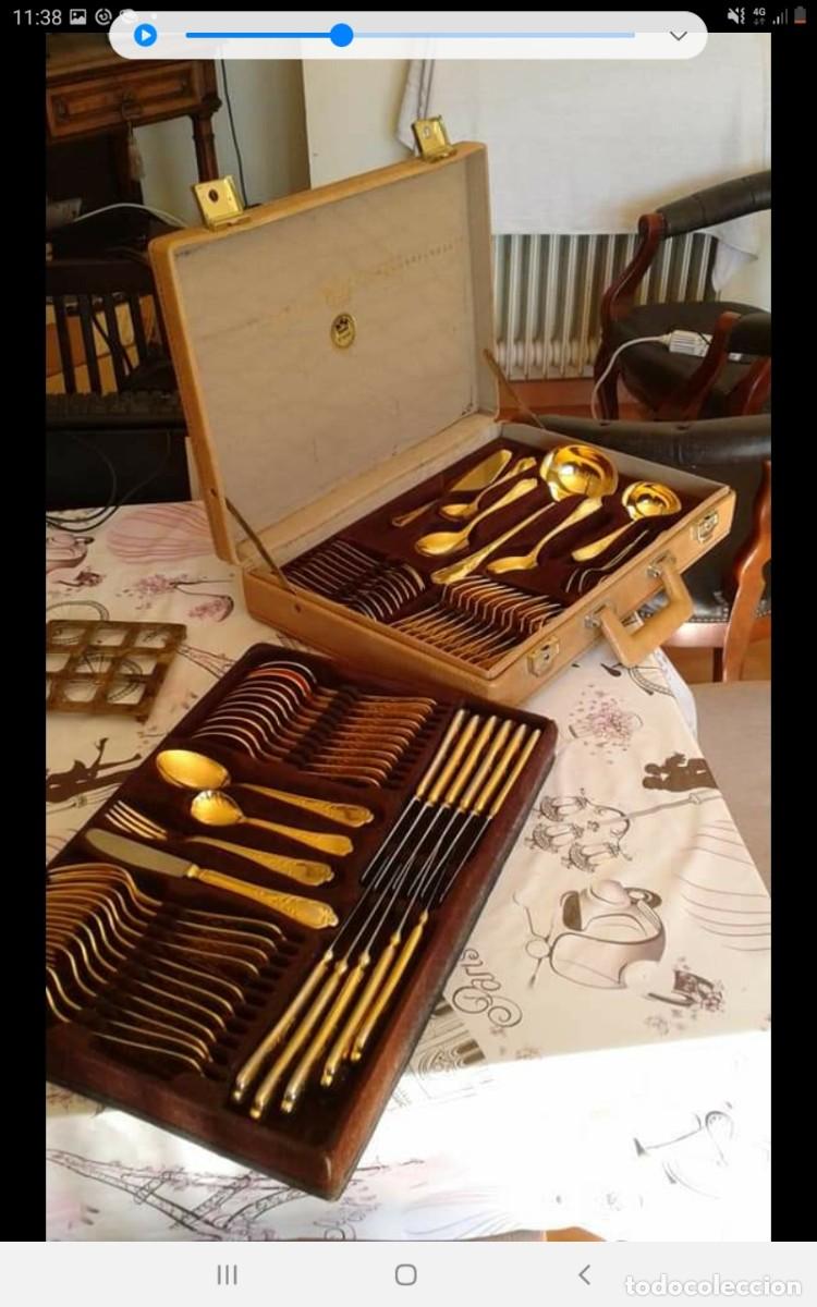 Joyeria: CUBERTERIA BA&Ntilde;ADA EN ORO DE 24K - Foto 2