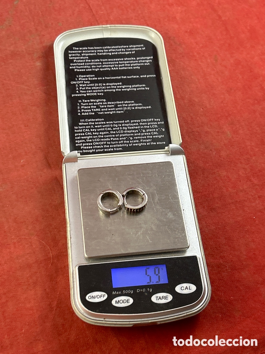 Joyeria: PENDIENTES DE PLATA 925 - Foto 4