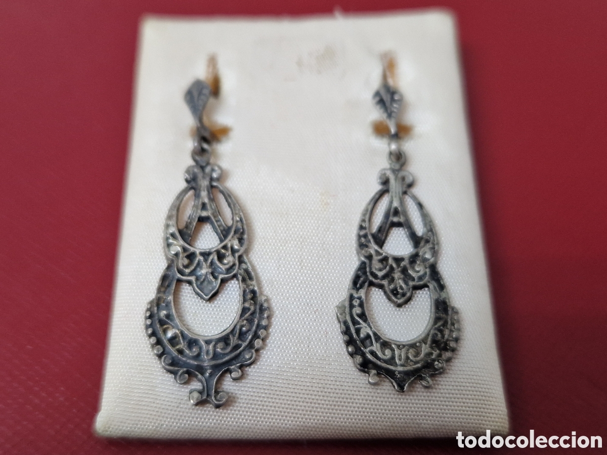 Joyeria: PENDIENTES LARGOS PLATA NUEVOS - Foto 2