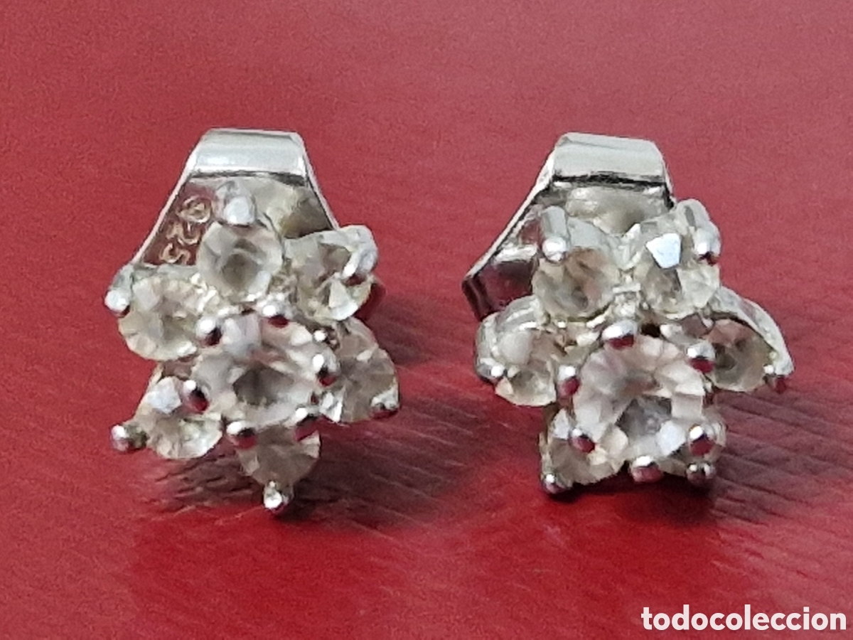 Joyeria: BONITOS PENDIENTES PLATA RODIADA NUEVOS - Foto 2