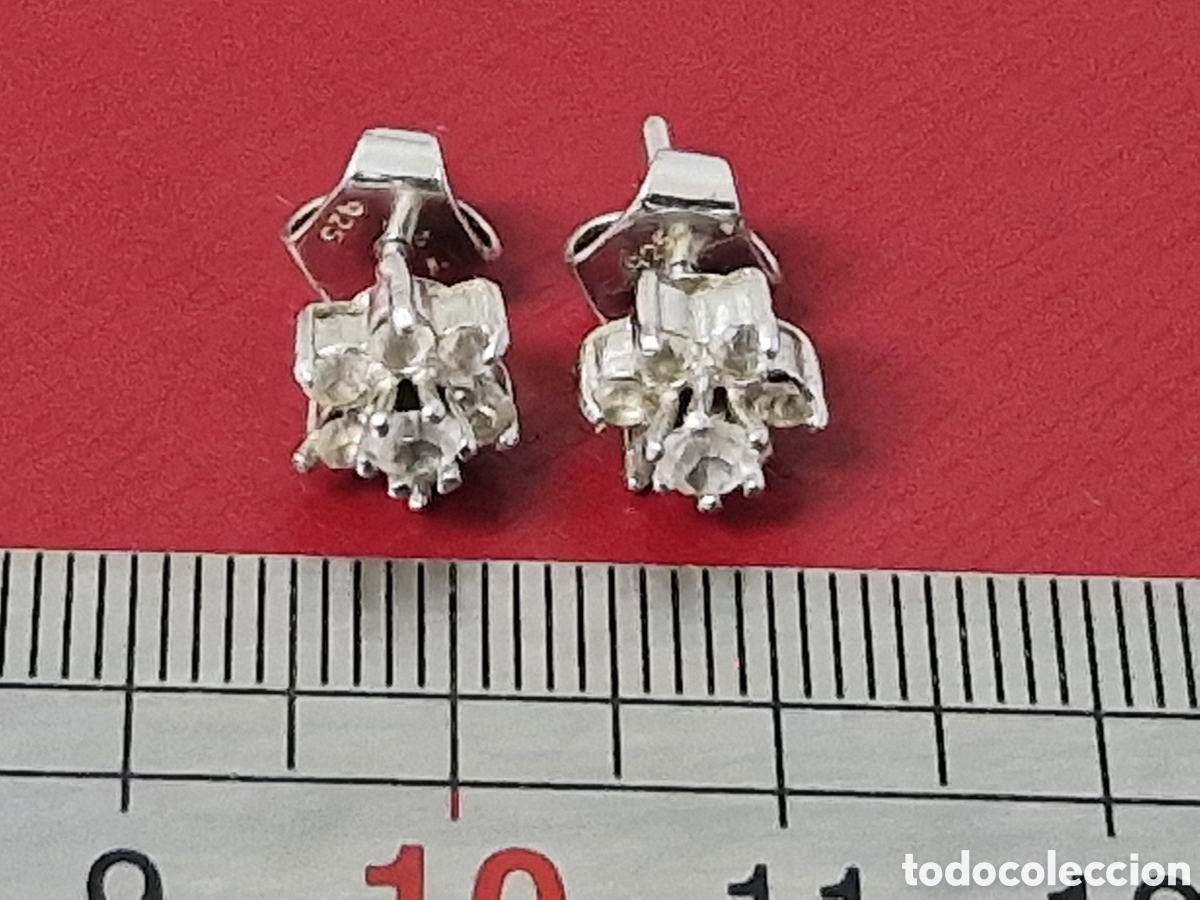 Joyeria: BONITOS PENDIENTES PLATA RODIADA NUEVOS - Foto 4