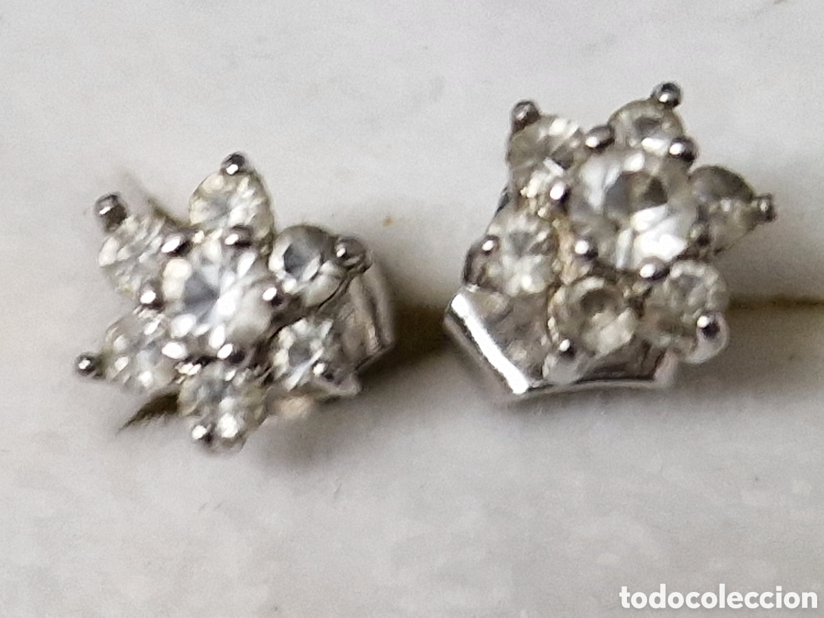Joyeria: BONITOS PENDIENTES PLATA RODIADA NUEVOS - Foto 5