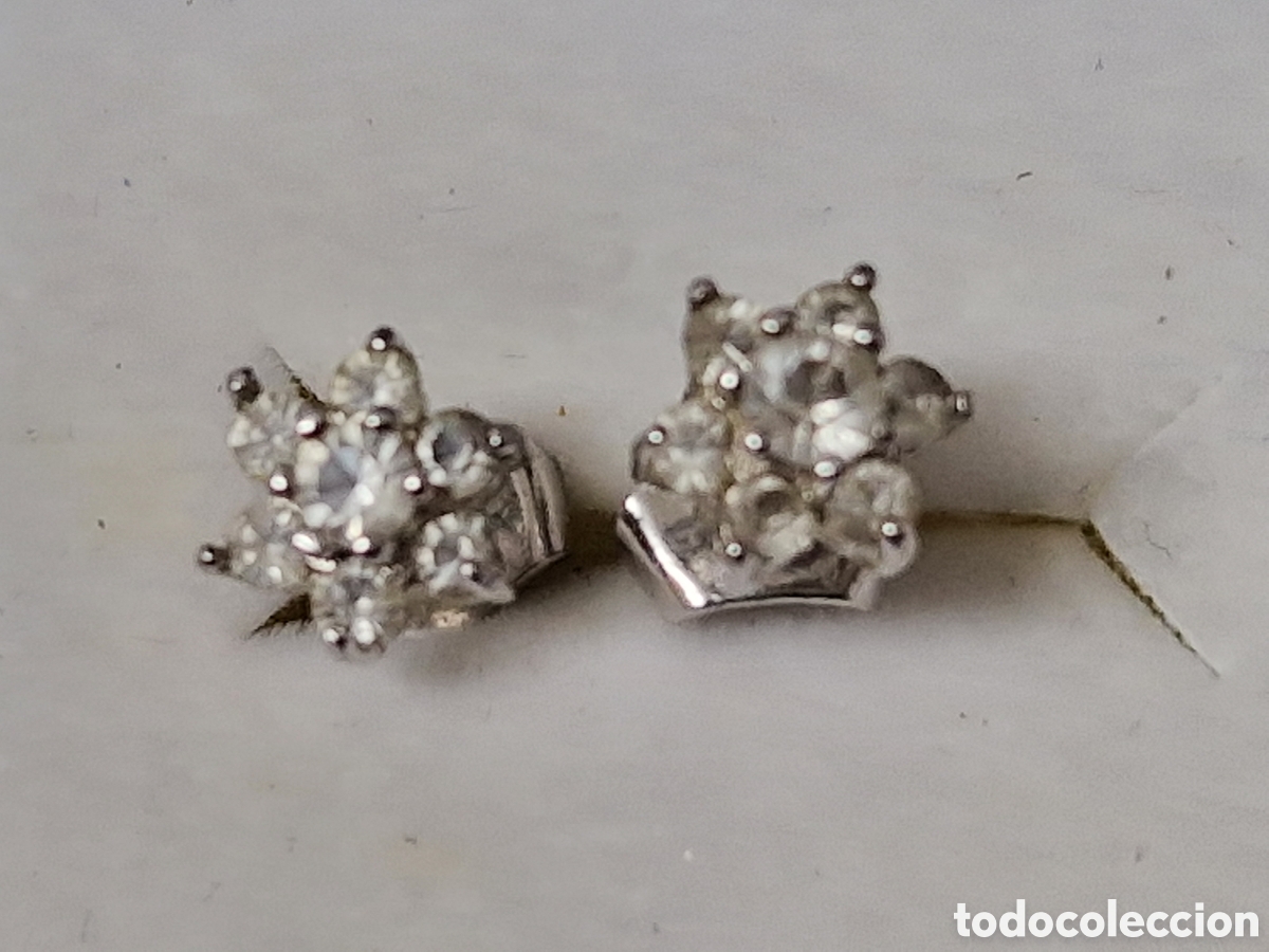 Joyeria: BONITOS PENDIENTES PLATA RODIADA NUEVOS - Foto 6