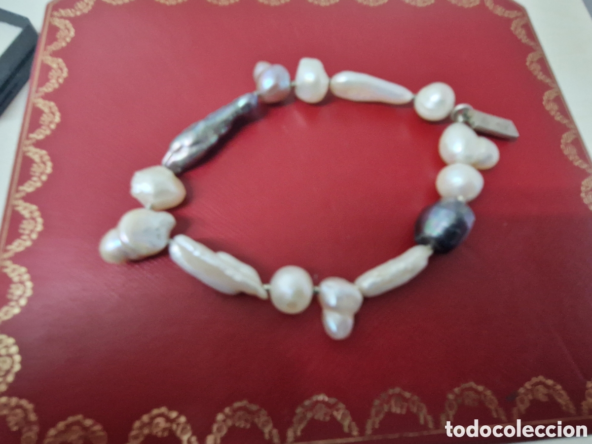 Joyeria: PULSERA PERLAS BARROCAS Y PLATA - Foto 4