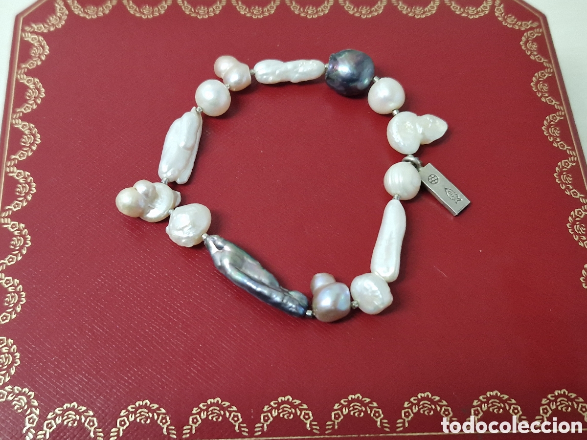Joyeria: PULSERA PERLAS BARROCAS Y PLATA - Foto 5