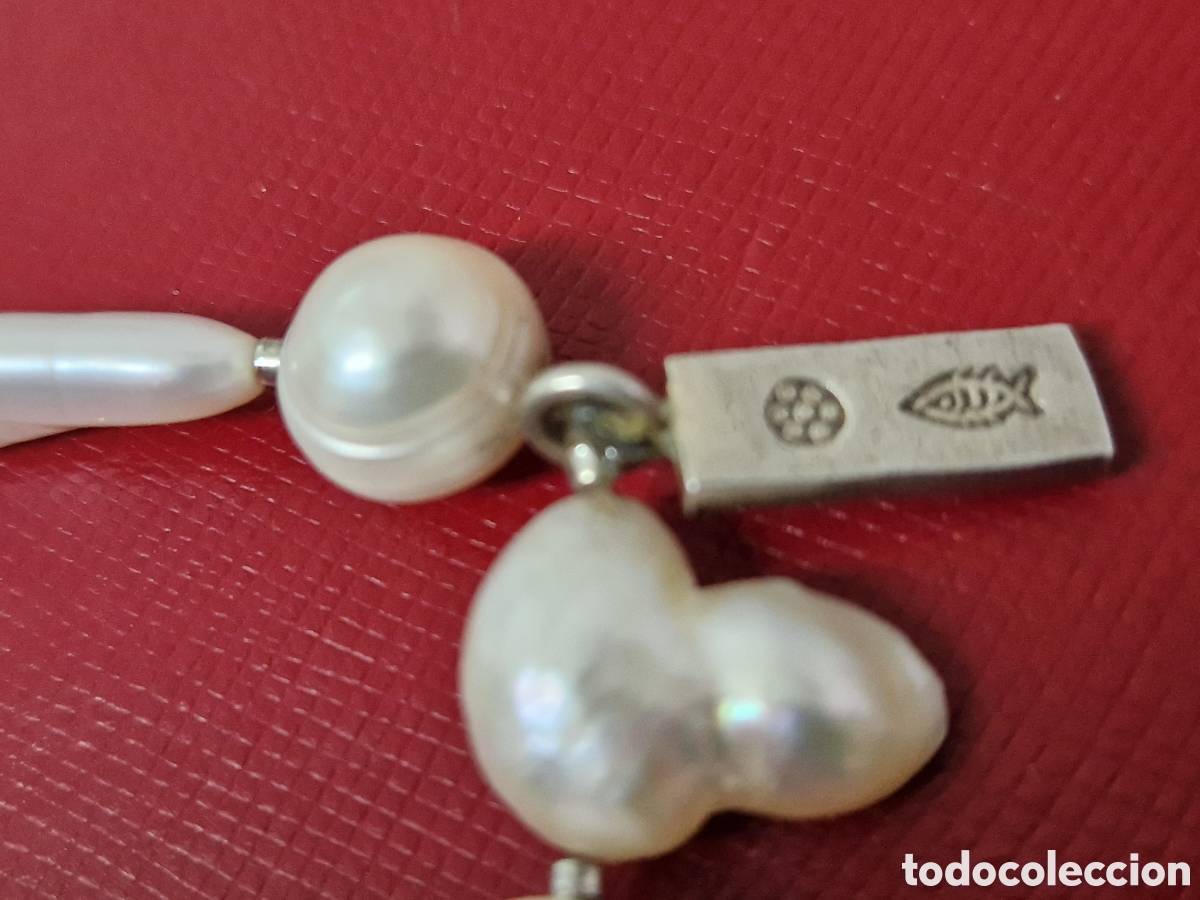 Joyeria: PULSERA PERLAS BARROCAS Y PLATA - Foto 6