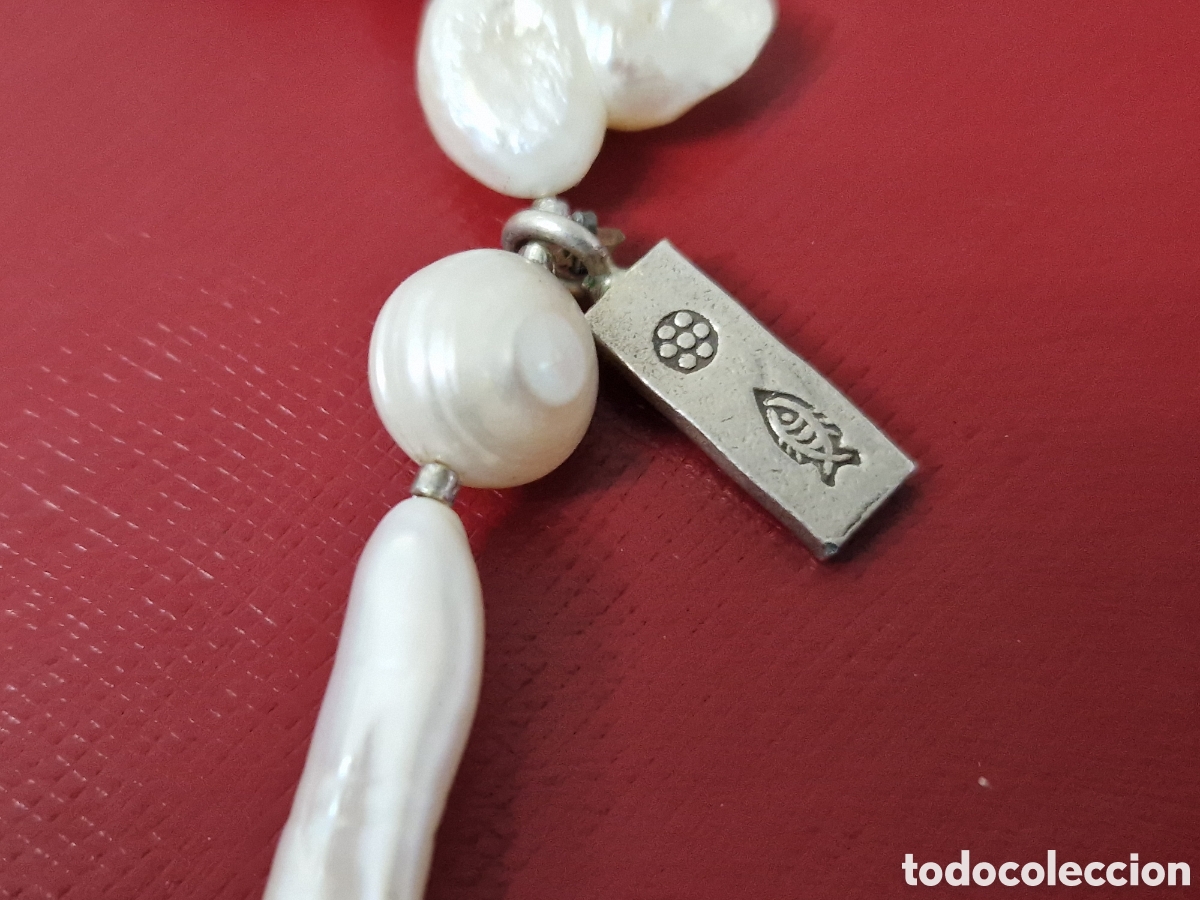 Joyeria: PULSERA PERLAS BARROCAS Y PLATA - Foto 8