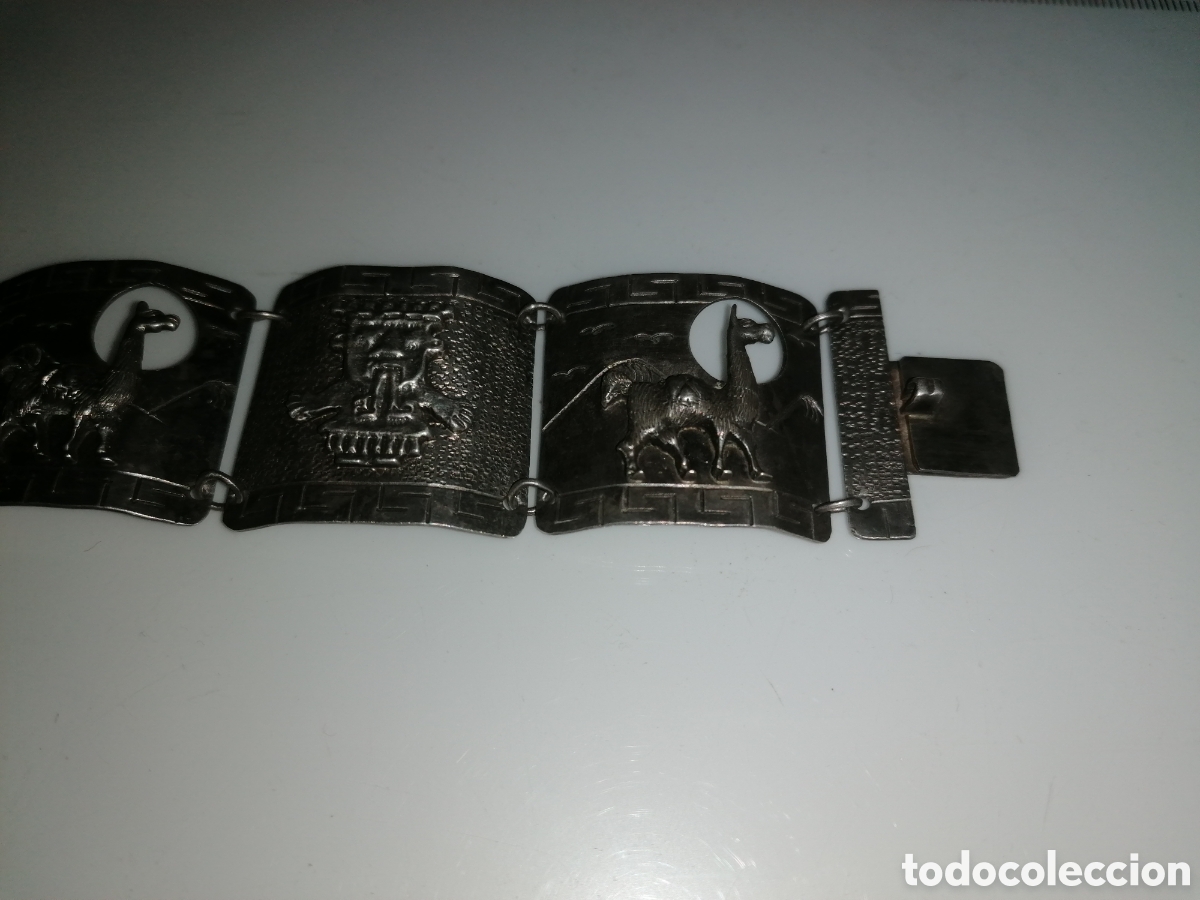 Joyeria: Antiguo brazalete del Per&uacute; - Plata - Foto 10
