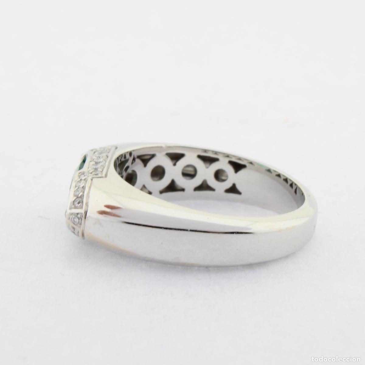 Joyeria: Anillo con diamantes y esmeralda - Foto 9