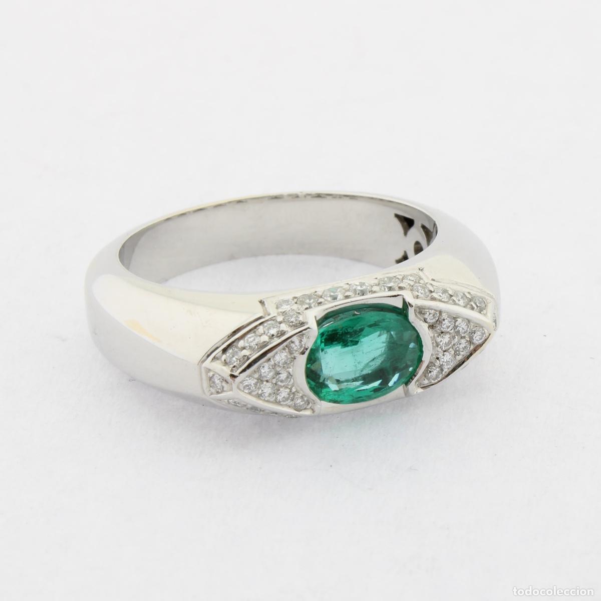 Joyeria: Anillo con diamantes y esmeralda - Foto 10