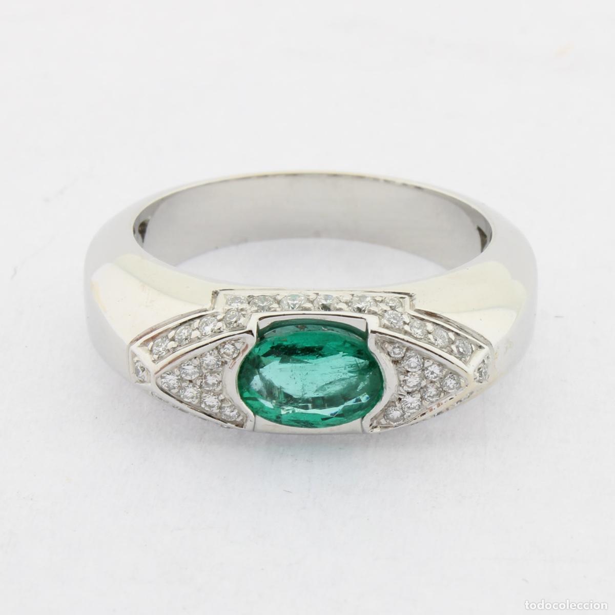 Joyeria: Anillo con diamantes y esmeralda - Foto 12