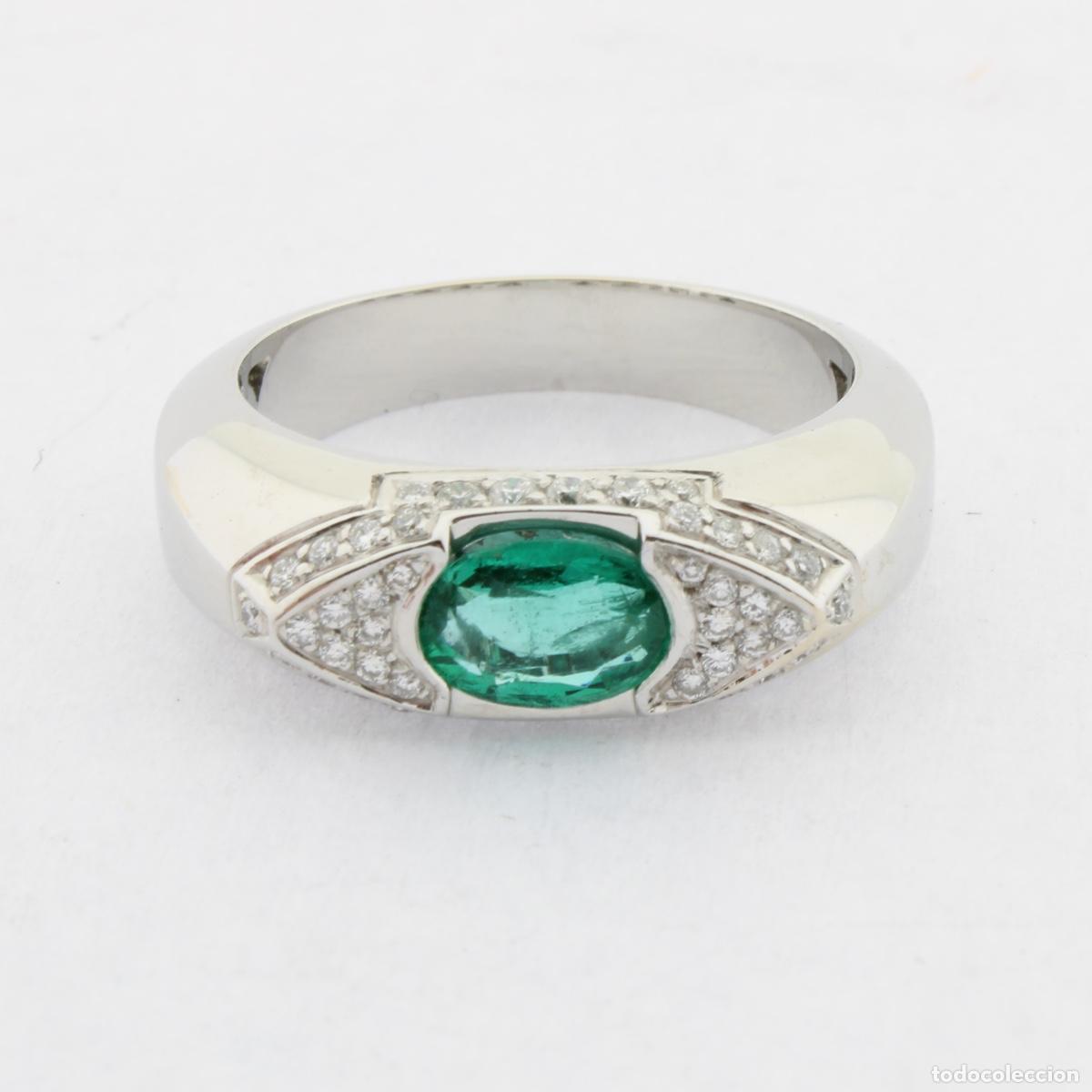 Joyeria: Anillo con diamantes y esmeralda - Foto 13