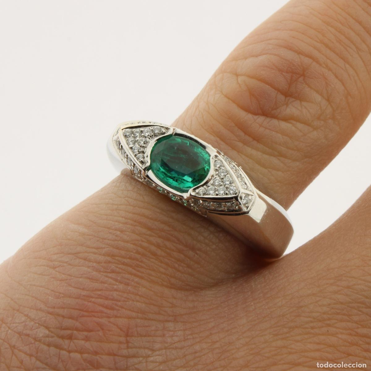 Joyeria: Anillo con diamantes y esmeralda - Foto 15