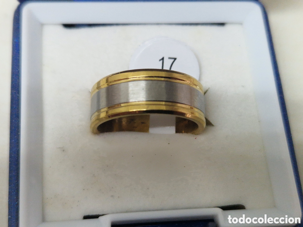 Joyeria: ANILLO DE ACERO Y ORO 18 K - Foto 7