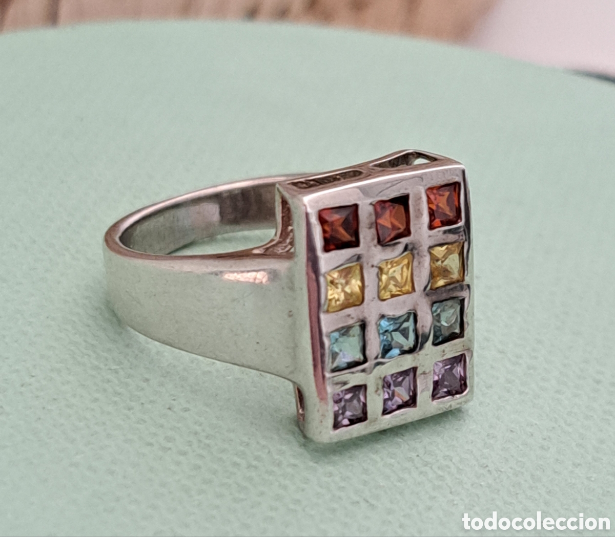 Anillos de plata con piedras online semipreciosas