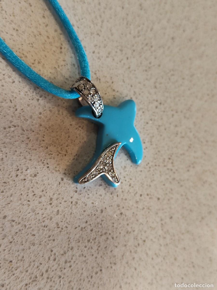 Joyeria: COLGANTE DELF&Iacute;N EN TURQUESA Y PLATA - Foto 1