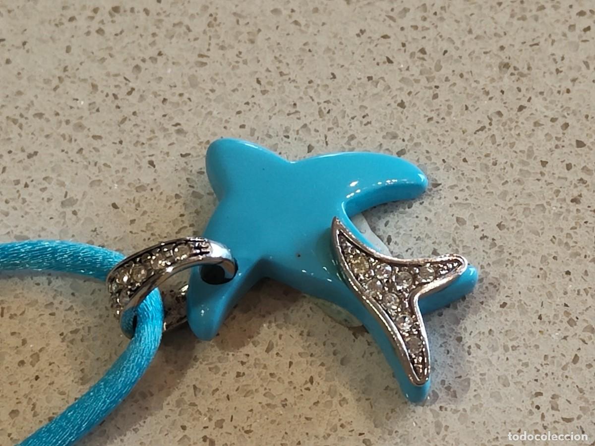 Joyeria: COLGANTE DELF&Iacute;N EN TURQUESA Y PLATA - Foto 2