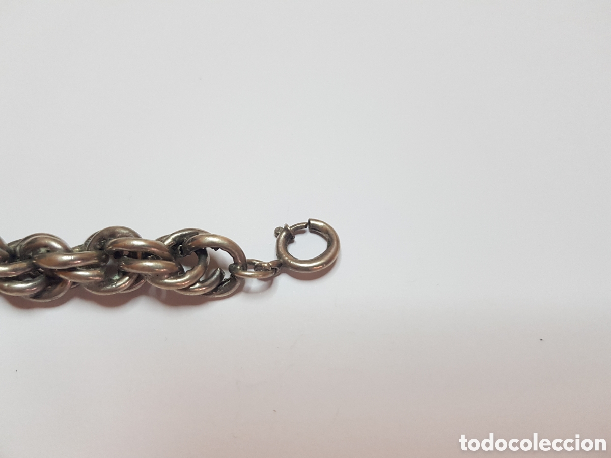 Joyeria: #790 Pulsera plata de ley 925 22,5cm - Foto 2