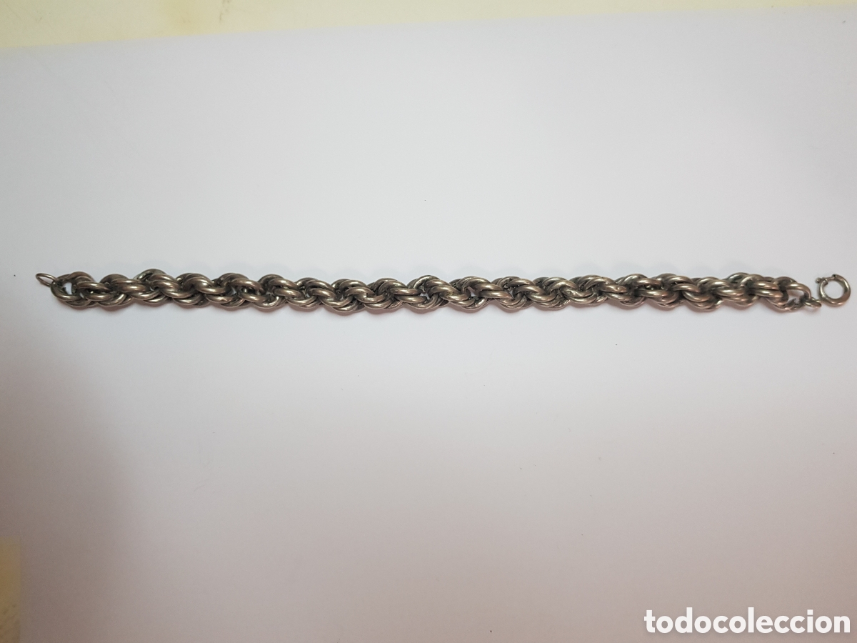 Joyeria: #790 Pulsera plata de ley 925 22,5cm - Foto 1