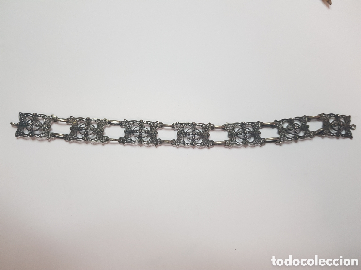 Joyeria: #799 Pulsera plata de ley 925 18cm - Foto 1