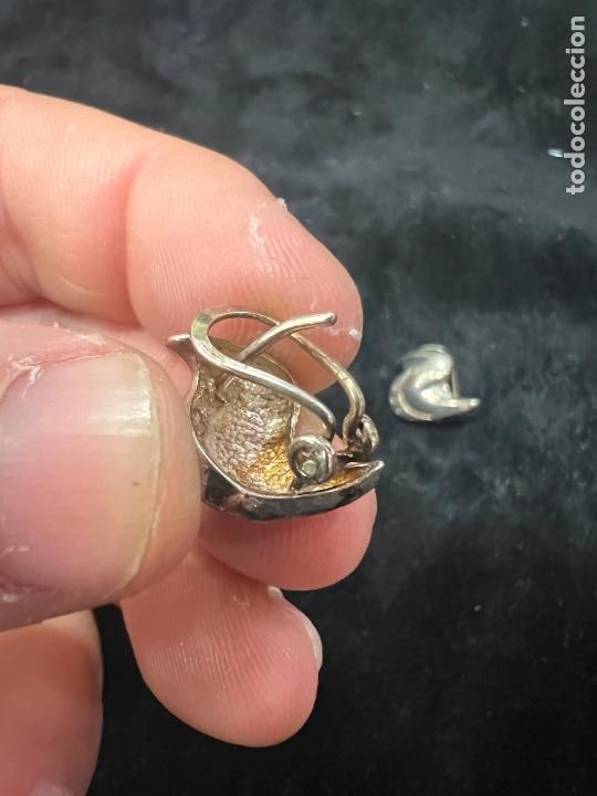 Joyeria: PAREJA DE PENDIENTES DE PLATA - MEDIDA 1,5 CM - Foto 3