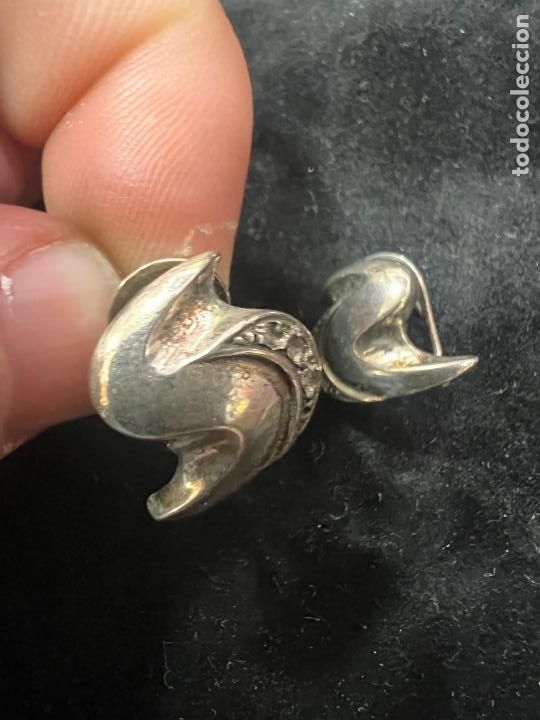 Joyeria: PAREJA DE PENDIENTES DE PLATA - MEDIDA 1,5 CM - Foto 1