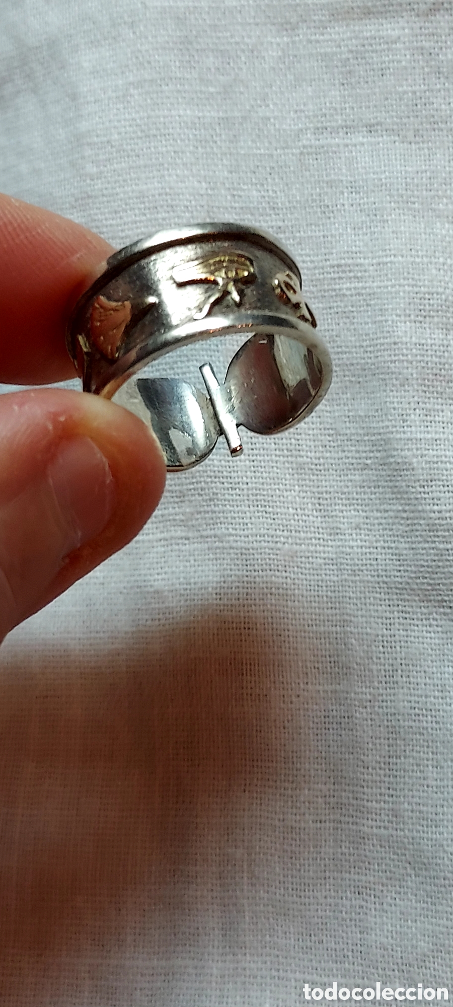 Joyeria: ANILLO DE PLATA CON SIMBOLOS EGIPCIOS - Foto 4