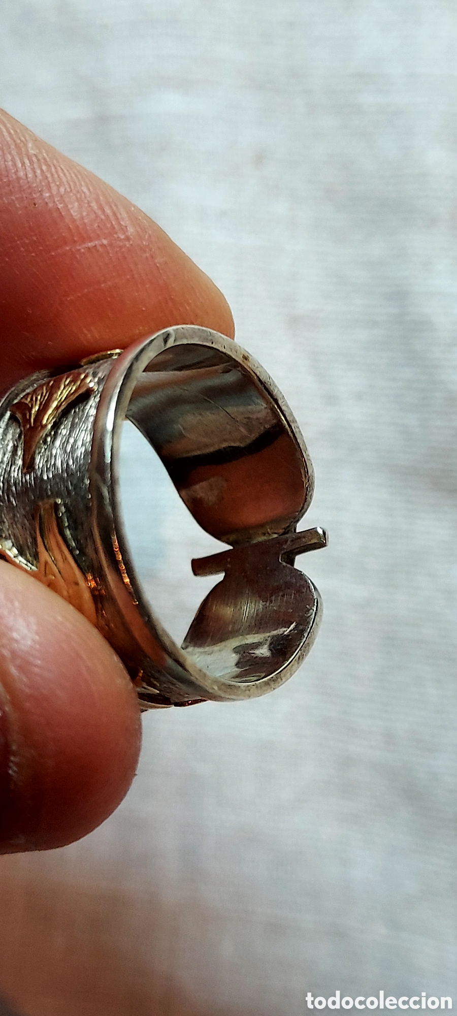 Joyeria: ANILLO DE PLATA CON SIMBOLOS EGIPCIOS - Foto 7